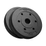REBEL ACTIVE Zestaw Odważników Bitumicznych 2x15kg, otwór 51mm - do gryfów olimpijskich