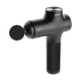REBEL ACTIVE Massage Gun z 8 końcówkami, 20 poziomami prędkości, 1200-3200 PPM, amplituda 10 mm, silnik bezszczotkowy, bateria 2000 mAh, do 4 h pracy, etui