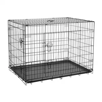 REBEL Animals Metal Dog Cage, Kennel, Size XXL 107x71x78 cm