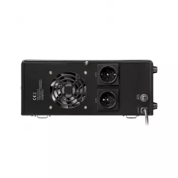 Rebel POWER-1000 Awaryjne zasilanie ścienne – czysty sinus, falownik z funkcją ładowania 12V, 230V, 1000VA/700W
