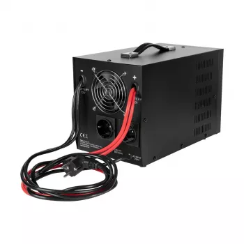 Rebel POWER-1500-LFP4 Zasilanie awaryjne – Falownik czystej fali sinusoidalnej z funkcją ładowania 12V, 230V, 1500VA/1050W
