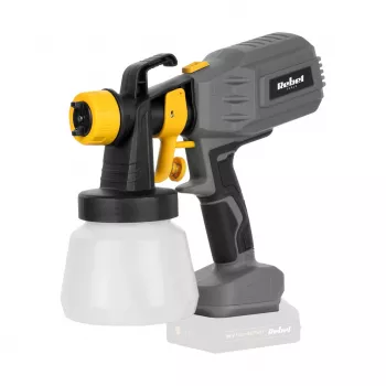 REBEL RB-1061.1 20V Bezprzewodowy pistolet malarski, pojemnik 800 ml, 3 wzory natrysku, samo narzędzie