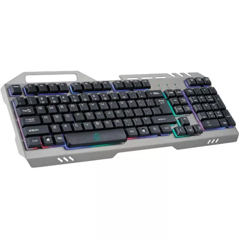 Rebeltec Universal Gaming Keyboard Discovery Metal Grey