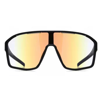 Okulary przeciwsłoneczne Red Bull SPECT DAFT Shield Rectangle Polarized TR90 Matte Black Smoke