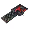 Redragon 4-w-1 Zestaw Gamingowy: RGB Klawiatura, Mysz, Podkładka i Słuchawki