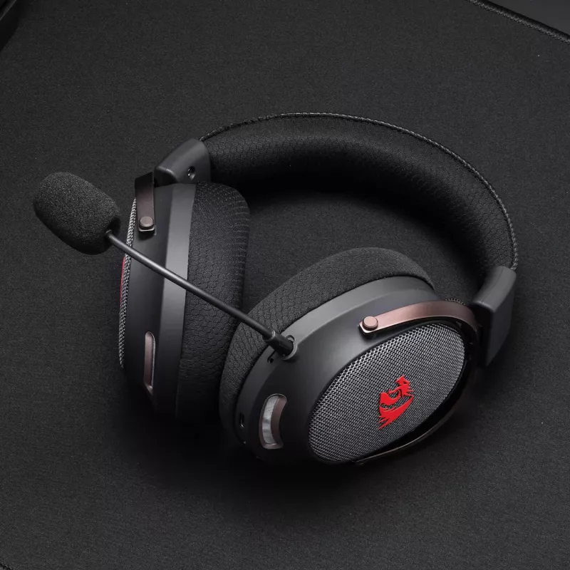 Redragon Arrow Pro H858 Bezprzewodowy zestaw słuchawkowy do gier (Bluetooth + 2,4 GHz)