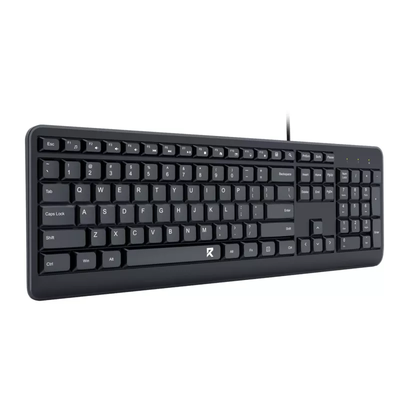 Redragon BK-7092 Pełnowymiarowa przewodowa klawiatura biurowa USB