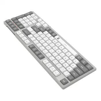 Redragon BK-7113 SCISSOR Pełnowymiarowa przewodowa klawiatura gamingowa USB - podświetlenie RGB, niskoprofilowe przełączniki nożycowe, 104 klawisze, Anti-Ghosting, czarna