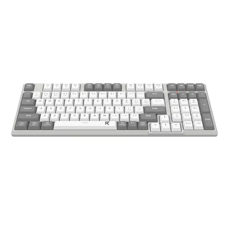 Redragon BK-7113 SCISSOR Pełnowymiarowa przewodowa klawiatura gamingowa USB - podświetlenie RGB, niskoprofilowe przełączniki nożycowe, 104 klawisze, Anti-Ghosting, czarna