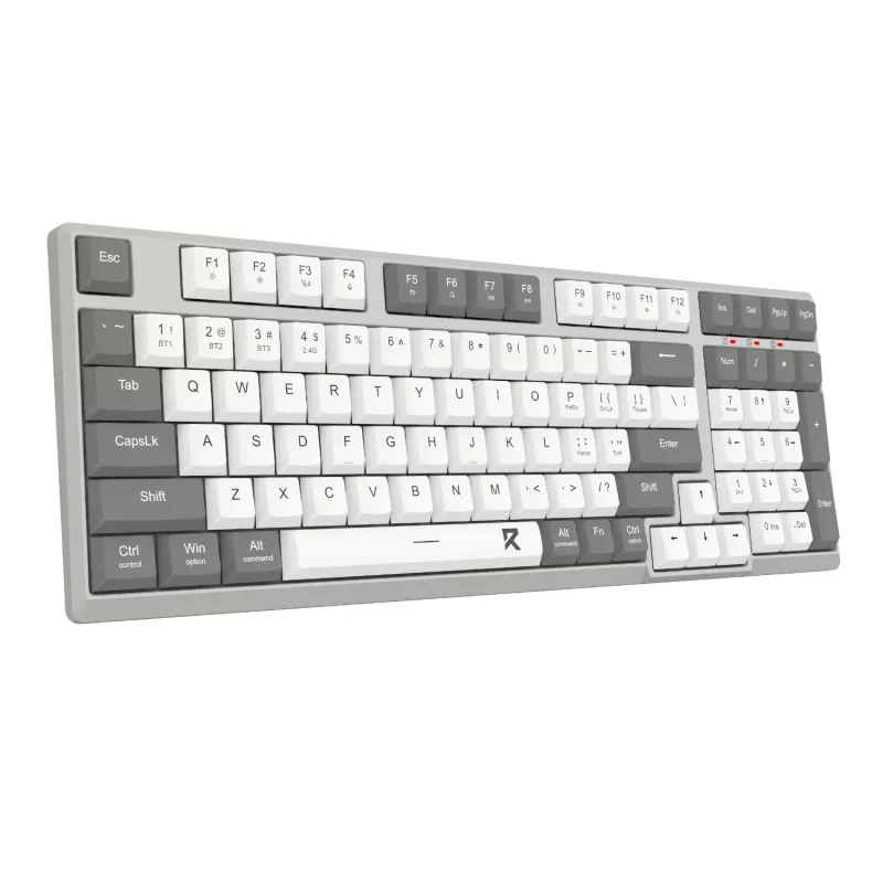 Redragon BK-7113 SCISSOR Pełnowymiarowa przewodowa klawiatura gamingowa USB - podświetlenie RGB, niskoprofilowe przełączniki nożycowe, 104 klawisze, Anti-Ghosting, czarna