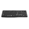 Redragon BK-7367 Pełnowymiarowa ergonomiczna bezprzewodowa klawiatura membranowa biurowa - czarna