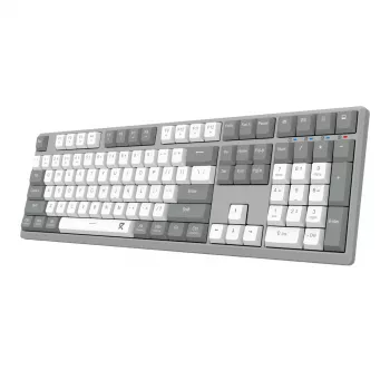 Redragon BK-7485 Bezprzewodowa klawiatura biurowa - Szary