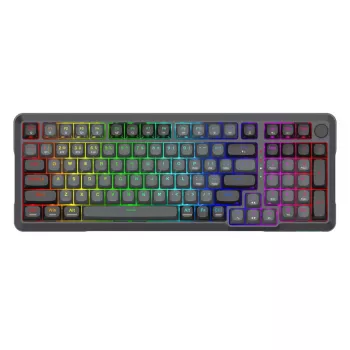 Redragon BRAGI PRO K688 98+1 Bezprzewodowa Klawiatura Mechaniczna z Montażem Gasket (Triple Mode, RGB, Hot-Swappable, Cream Linear Switches)
