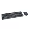 Redragon BS-7092 Przewodowy zestaw klawiatury i myszy gamingowej, podświetlenie RGB, 3200 DPI, czarny