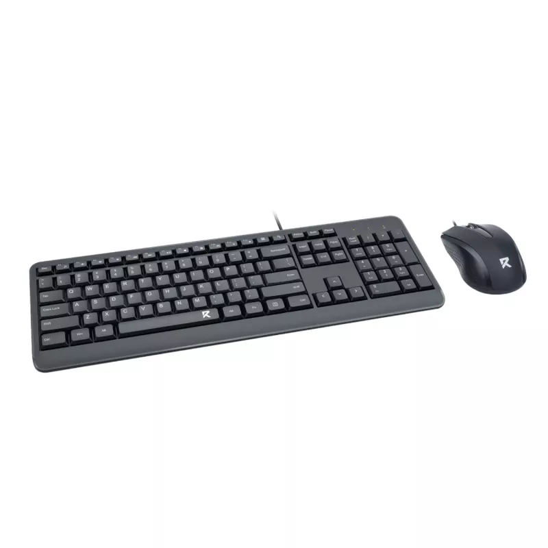 Redragon BS-7092 Przewodowy zestaw klawiatury i myszy gamingowej, podświetlenie RGB, 3200 DPI, czarny