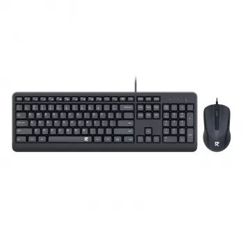 Redragon BS-7092 Przewodowy zestaw klawiatury i myszy gamingowej, podświetlenie RGB, 3200 DPI, czarny