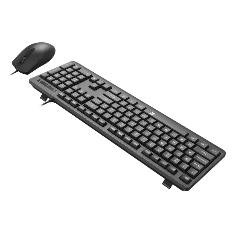 Redragon BS-7543 przewodowy zestaw klawiatury i myszy, czarny