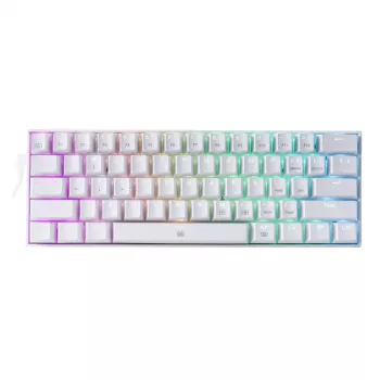 REDRAGON DRAGONBORN Przewodowa klawiatura mechaniczna RGB 67 klawiszy - Biała