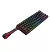 Redragon FIZZ Magnetic Plus 60% RGB klawiatura gamingowa - czarna