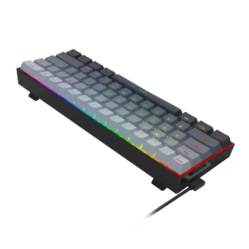 Redragon FIZZ Magnetic+ Przewodowa klawiatura gamingowa 60%