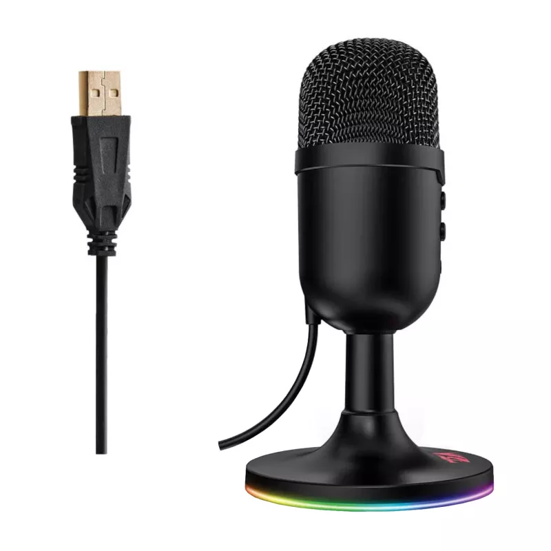 Redragon GM303 PULSAR Gaming Stream Mikrofon - Czarny