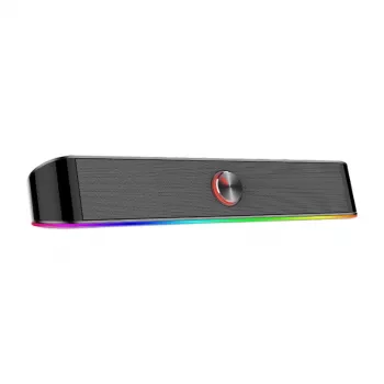 Redragon GS560 Adiemus 2.0 RGB USB/Aux Gaming Soundbar - Czarny