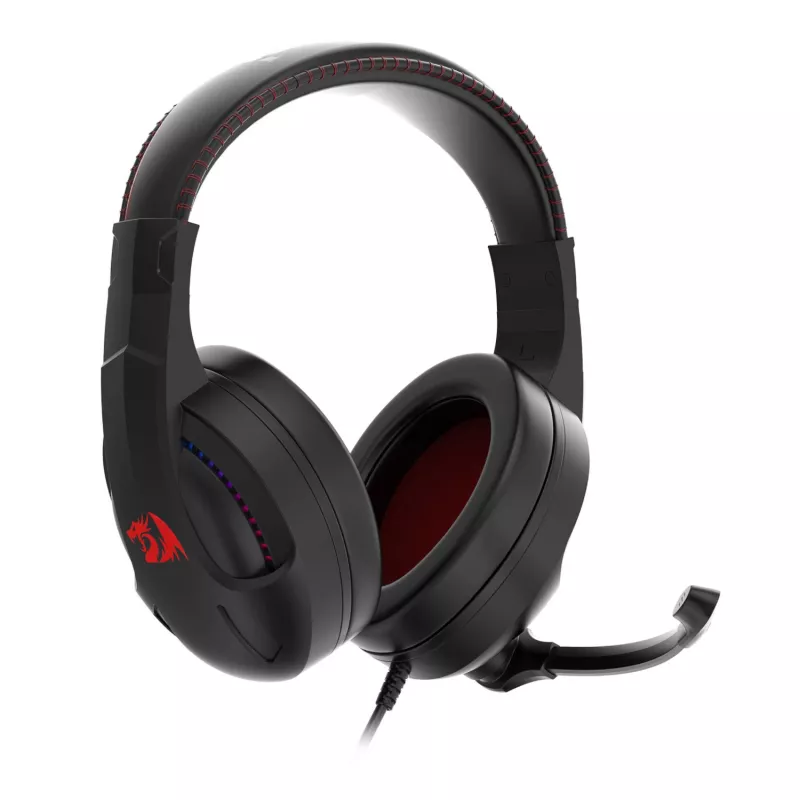 Redragon H211 CRONUS Virtual 7.1 Surround Sound RGB Wired Gaming Headset - Czarny