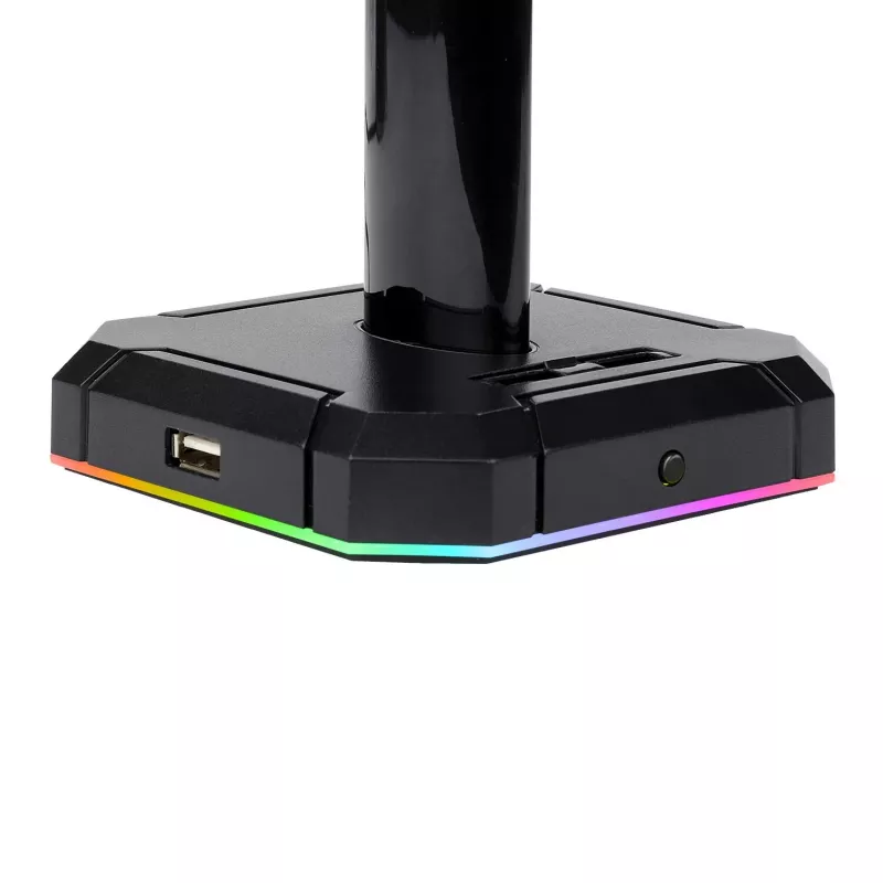 Redragon HA300 Scepter Pro RGB Stojak na słuchawki z 4-portowym hubem USB 2.0