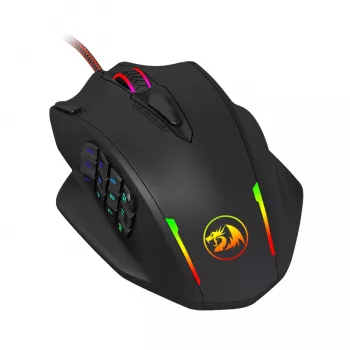 REDRAGON IMPACT 12400DPI MMO Gaming Mouse - Czarny