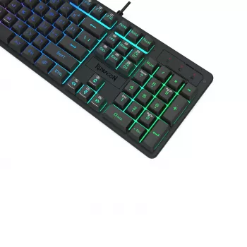 Redragon K521 RGB NETHERBANE 104-klawiszowa membranowa klawiatura gamingowa
