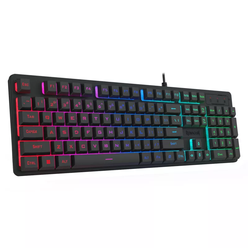 Redragon K521 RGB NETHERBANE 104-klawiszowa membranowa klawiatura gamingowa