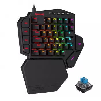 Redragon K585 DITI ELITE PRO RGB 40% Bezprzewodowa mechaniczna klawiatura gamingowa - niebieskie przełączniki