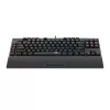 Redragon K588 RGB Pro BROADSWORD TKL Mechaniczna przewodowa klawiatura gamingowa - Czarny