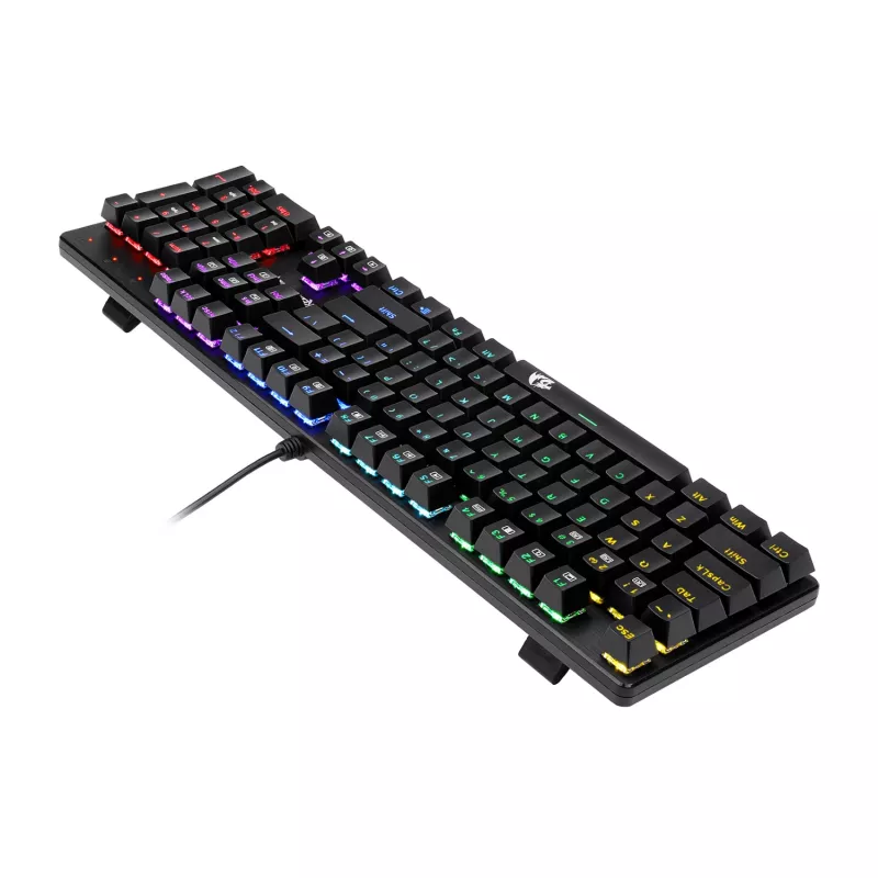Redragon K671 104-klawiszowa pełnowymiarowa mechaniczna klawiatura gamingowa RGB
