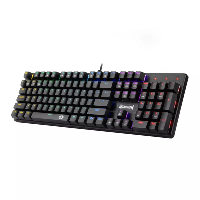 Redragon K671 104-klawiszowa pełnowymiarowa mechaniczna klawiatura gamingowa RGB