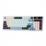 Redragon K719WGB GALATIN RGB PRO Pełnowymiarowa Bezprzewodowa Mechaniczna Klawiatura Gamingowa - Biała