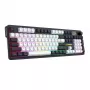 Redragon K762WB-RGB-PRO LCD Pełnowymiarowa klawiatura mechaniczna Gasket - Czarny