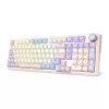 Redragon K768VI-WL Tri-Mode RGB mechaniczna klawiatura gamingowa – 100 klawiszy hot-swappable (czarna)