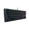 Redragon KUMARA RGB Mechaniczna Klawiatura Gamingowa - Tenkeyless 87-klawiszowa, Przełączniki Outemu Red, Podświetlenie RGB, Czarna