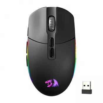 Redragon M719 Pro INVADER 10000DPI 2.4GHz Bezprzewodowa Mysz Gamingowa - Czarna