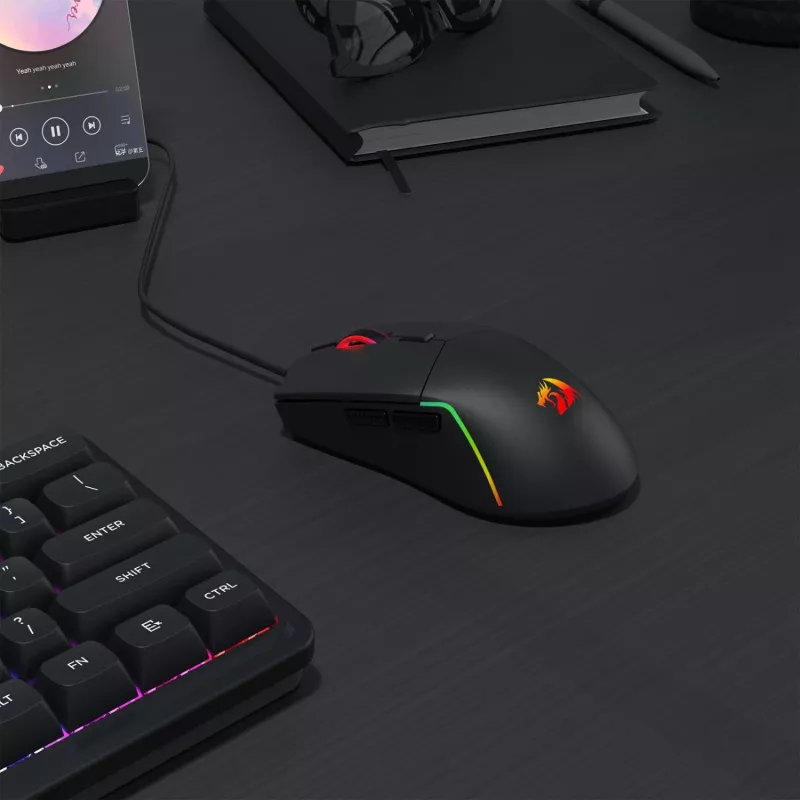 Redragon M730-RGB NAGA RGB 10000 DPI przewodowa mysz gamingowa