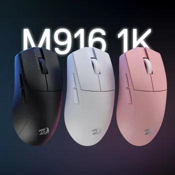REDRAGON M916 PRO 1K 3-Trybowy Bezprzewodowy Mysz Gamingowa - Różowy