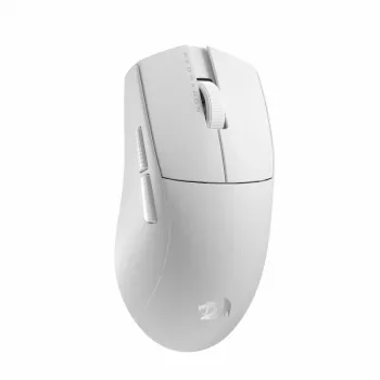 Redragon M916 PRO 1K 3-trybowa bezprzewodowa mysz gamingowa – Biała