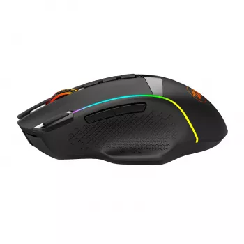 Redragon M991 RGB PRO ENLIGHTENMENT 26000 DPI Trójtrybowa bezprzewodowa mysz gamingowa - Czarny