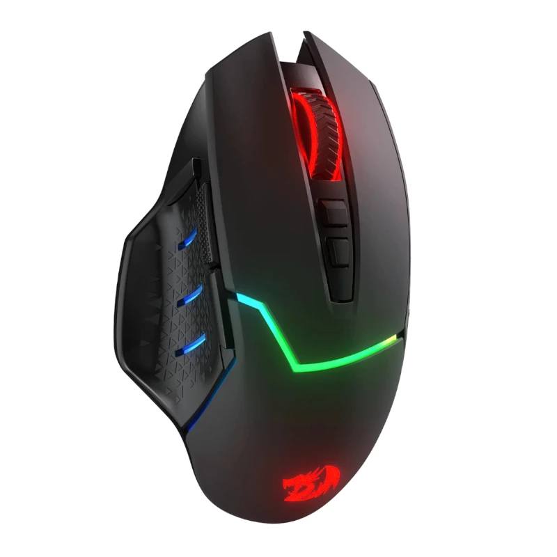 REDRAGON Mirage Pro 8000DPI RGB Bezprzewodowa Mysz Gamingowa - Czarny
