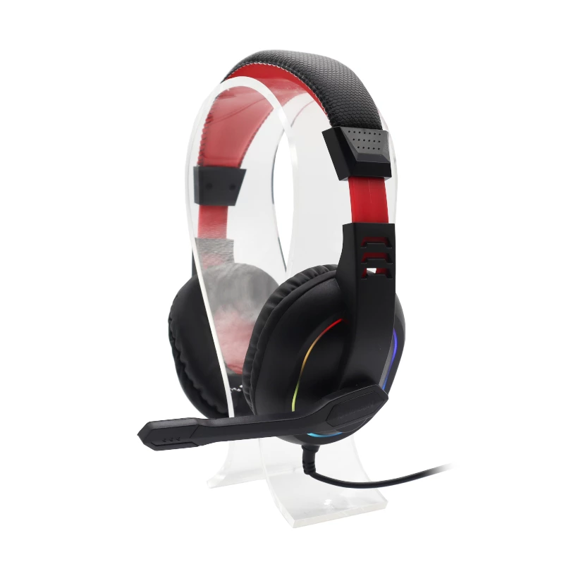 Redragon Nauszne ARES Aux RGB Gaming Headset - Czarny