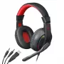 Redragon Nauszne ARES Aux RGB Gaming Headset - Czarny
