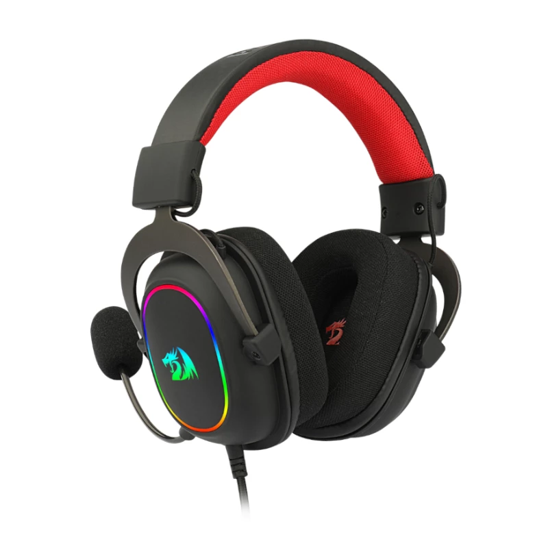 REDRAGON ZEUS-X USB RGB Nauszniki Gamingowe - Czarny