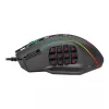 REDRAGON PERDICTION 4 12400DPI RGB MMO Ergonomiczna Mysz Gamingowa - Czarna