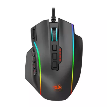 REDRAGON PERDICTION 4 12400DPI RGB MMO Ergonomiczna Mysz Gamingowa - Czarna